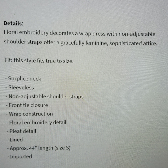 NEW Madewell Ivory Floral Embroidered Wrap Dress - Picture 16 of 16